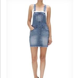 Super cute kancan overall skirt dress